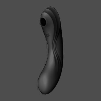 Curvy Trinity 4 - Noir Stimulateur et Vibromasseur Satisfyer