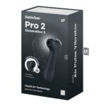 Pro 2 Génération 3 Air pulse - Noir Satisfyer