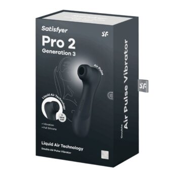 Pro 2 Génération 3 Air pulse - Noir Satisfyer