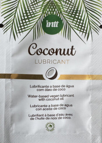 Echantillon Vegan noix de coco lubricant - Lubrifiant base eau 2ml